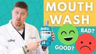 Is MOUTHWASH Good or Bad  Dr Brett Langston [upl. by Akenehs]