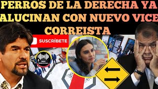 PERROS DE LA DERECHA YA ALUCINAN QUE REEMPLAZO DE VERÓNICA ABAD SERÍA CORREISTA NOTICIAS RFE TV [upl. by Lauzon]