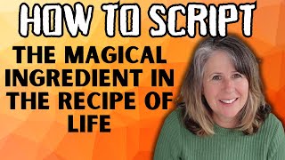 Scripting The Magical Ingredient to Manifest Your Dream Life scripting scriptingyourdestiny [upl. by Irreg]