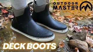 Outdoor Master Deck Boots  AntiSlip Waterproof Boots [upl. by Aniroz43]