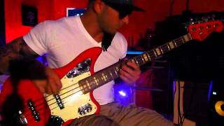 Rage Against The Machine  Maggies Farm bass cover with tab [upl. by Rego605]