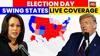 US Election Result Counting Updates  Ground Reports From Swing States On US Elections  US Poll [upl. by Torrie332]