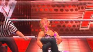 Smackdown Vs Raw 2011 Natalya Sharpshooter [upl. by Aidnis79]