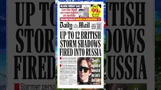 Up to 12 British storm shadows fired into Russia [upl. by Spike528]