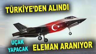 Türkiye çıkarıldı Almanya eleman arıyor  Germany is looking for employees for F35 Savunma sanayi [upl. by Moreland]