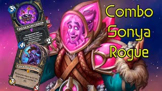 Свежий Лист  Combo Sonya Rogue  Hearthstone  Великая Запредельная Тьма [upl. by Chak]