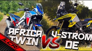 New VStrom 1050 DE OR Africa Twin 🤔  Which Is BEST [upl. by Ardnosac]