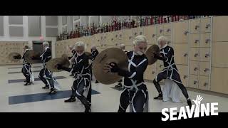 INOV8 Cymbal Line 2019 WGI Dayton Regional In the Lot with Seavine [upl. by Quintie]