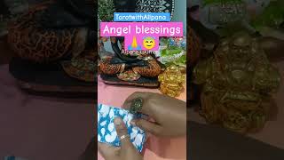 🍀😇Angel blessing good fortune aa gaya aapke life mi😇🍀yt tarot youtubeshorts viralvideo trending [upl. by Kamp]