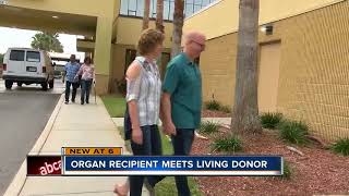 Organ recipient meets living donor [upl. by Creamer]