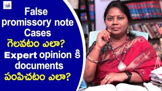 How To Win False Promissory Note Case  How To Send Documents For Export Opinion  Advocate Ramya [upl. by Reizarf]