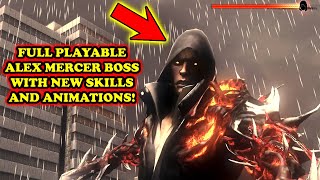 NEW Alex Mercer Final Boss PLAYABLE Skills amp Moveset Animation 2023 UPDATE  Prototype 2 PC [upl. by Joel306]