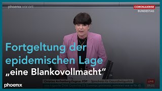 Bundestagsdebatte zur Fortgeltung der epidemischen Lage am 120221 [upl. by Ecnedac]