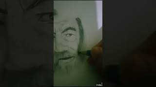 professoralbusdumbledore portrait pencilart artist hasithaprasad Hasiart viralvideo feelings [upl. by Cacie]