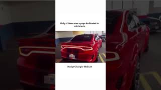 Dodge Charger Hellcat cars automobile coldstart cartok hellcat [upl. by Elbam]