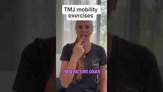 TMJ pain Jaw pain and exercises PART 1 jawpain tmj exercise selfcare physiotherapy wellness [upl. by Trebornhoj]