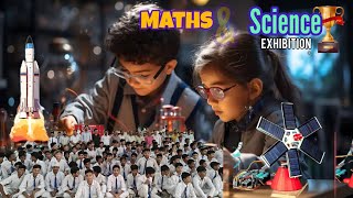 SCIENCE amp MATHS EXHIBITION  AMAZING PROJECTS BY STUDENTS SBV ABLOCK VIKASPURI [upl. by Gualterio]