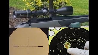 Finally Burris Fullfield E1 Scope review n shooting 38” 3 shot gp at 100 yds Best scope for money [upl. by Ertnod67]