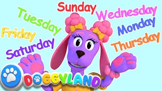 7 Days Of The Week  Doggyland Kids Songs amp Nursery Rhymes by Snoop Dogg [upl. by Loux]