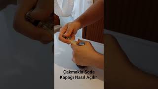 Soda Gazoz Kapağı Nasıl Açılır Pratik Yöntem [upl. by Georgeta894]