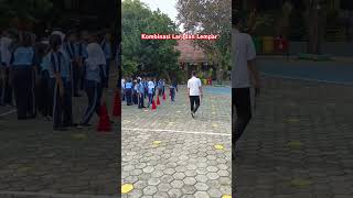 Gerak Kombinasi lompat lari lemparbola geraklokomotor gerakmanipulatif laguviraltiktok pjok [upl. by Ivonne550]