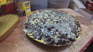 Indonesia Jakarta Street Food 1265 Part2 Tiramizu Martabak Luber Bang Jhon Serang Banten [upl. by Wilhelm]