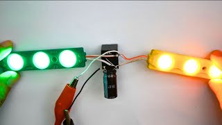 DUAL LED Flasher using RELAY  Super Flasher [upl. by Dugaid]