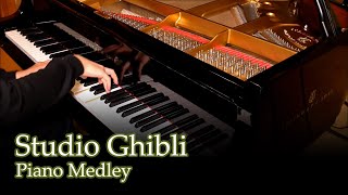 Studio Ghibli Piano Medley 6 movies [upl. by Divadnhoj299]