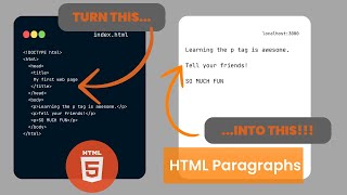 Learn HTML Paragraph Tags A Beginners Guide [upl. by Hairas453]