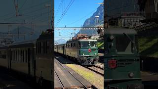 🚂Zeitreise auf Schienen Die Ae 66 11411 zieht den Extrazug über den Gotthard bei AmstegSilenen📯 [upl. by Arual]