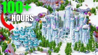 I Spent 100 HOURS Building A MASSIVE Underwater Kingdom In Minecraft [upl. by Babs]