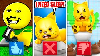 GAMERS Rank THE WEIRDEST Roblox GAMES [upl. by Elam607]