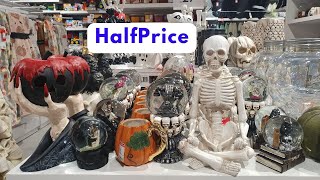 HalfPrice  KUCHNIA KUBKI TALERZE JESIEŃ HALLOWEEN CZARNY KOT ŚWIECZNIKI GRZYBY SZKLANA KULA GADŻET [upl. by Laet]