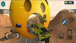 Extreme GT Car Stunt Master Race  Real Police Car Crash Demolition Derby Racing  Android GamePlay [upl. by Marshall]