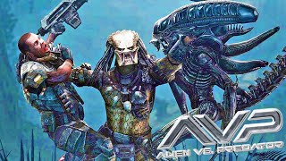 XENOMORPH BREAKOUT  Aliens VS Predator Campaign Gameplay Walkthrough [upl. by Knudson]