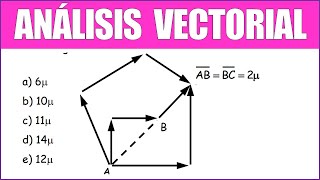 HALLAR el MÓDULO DEL VECTOR RESULTANTE  ANÁLISIS VECTORIAL [upl. by Marget94]