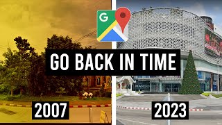 How To See Old Google Maps Street Views Travel Back in Time [upl. by Jonie]