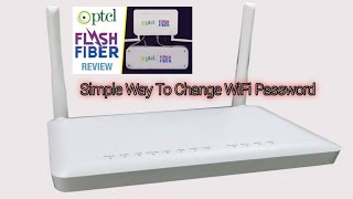 How To Change ZTE F670L WIFI Password 🔑 Change PTCLWIFISimplePasswordFlash Fiber [upl. by Beauchamp385]