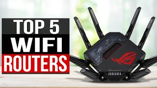 TOP 5 Best WiFi Router 2024 [upl. by Mairem583]