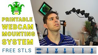 Printable webcam mounting system  Octolapse friendly setup [upl. by Key191]