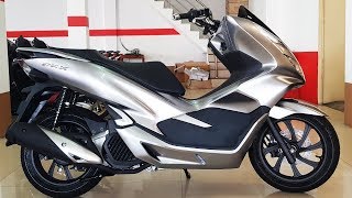 New 2018 Honda PCX 150 Silver [upl. by Drallim]