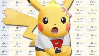 All 60 TMs in Pokemon Lets Go amp Where To Find Them [upl. by Ferdinand]