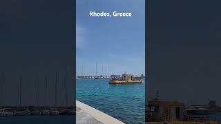 Rhodes Greece This Island Is Beautiful shorts travel Greece Rhodes tui package [upl. by Taddeo]