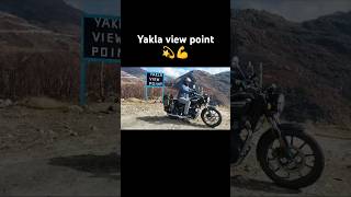 YAKLA View point 😍💪at Sikkim Darjeeling shorts biker traveling sikkim viralvideoviralshorts [upl. by Elleirad]