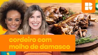 Paleta de cordeiro assada com molho de damasco e vinho  Rita Lobo  Cozinha Prática [upl. by Roddie]