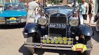 Oldtimerdag Vianen 2023  oldtimer show in Vianen Netherlands [upl. by Ashla880]