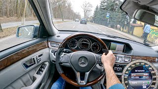 Mercedes E W212  E250 CDI 204 HP  POV Test Drive [upl. by Bazar55]