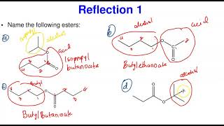 Esters Nomenclature [upl. by Sims937]