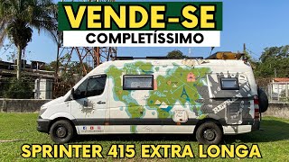 MOTORHOME LINDO À VENDA VALE A PENA CONFERIR VÍDEO COM TOUR COMPLETO [upl. by Margarethe]