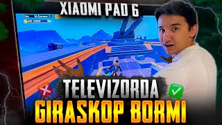 TELEVIZORDA GIRASKOP BORMI🤯XIAOMI PAD 6 PLANSHETNI PUBGDA TEST QILDIK🧐 [upl. by Eanil]